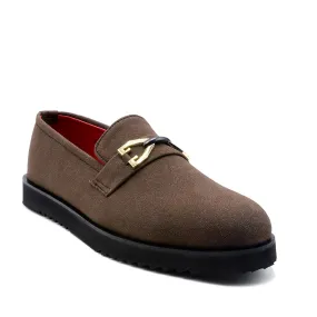 Brown Formal Slip On M00550013