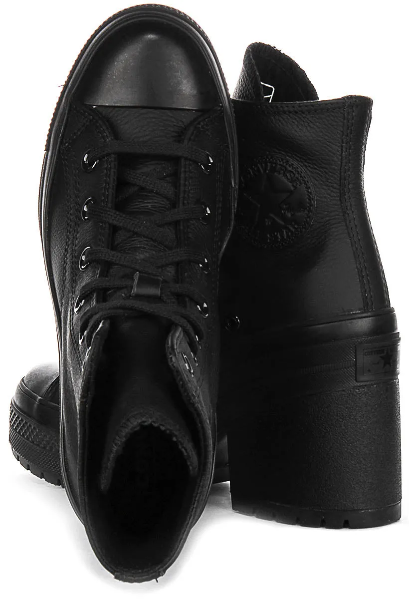 Converse Chuck 70 De Luxe A06145C In Black Leather