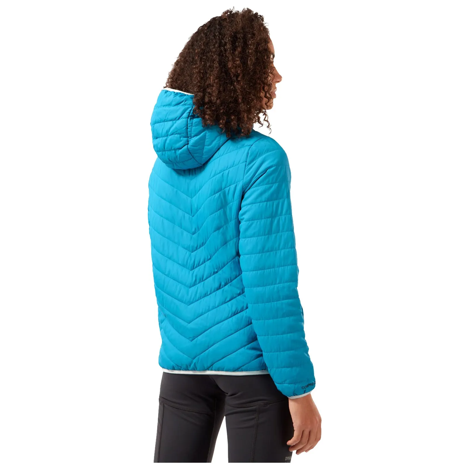 Craghoppers Ladies Compresslite V Hooded Jacket