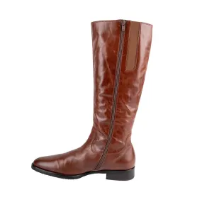 Gabor Riding High Boots Leather Brown Colour For Women