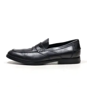 Geox Loafers Leather Black Colour For Men