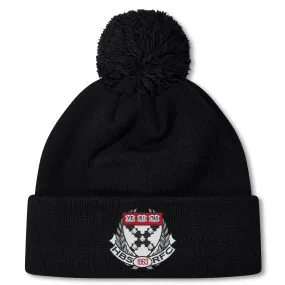 Harvard Business School RFC Pom Pom Beanie by Canterbury