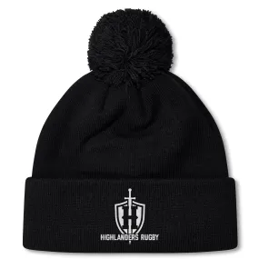 Highlanders Rugby NC Pom Pom Beanie by Canterbury