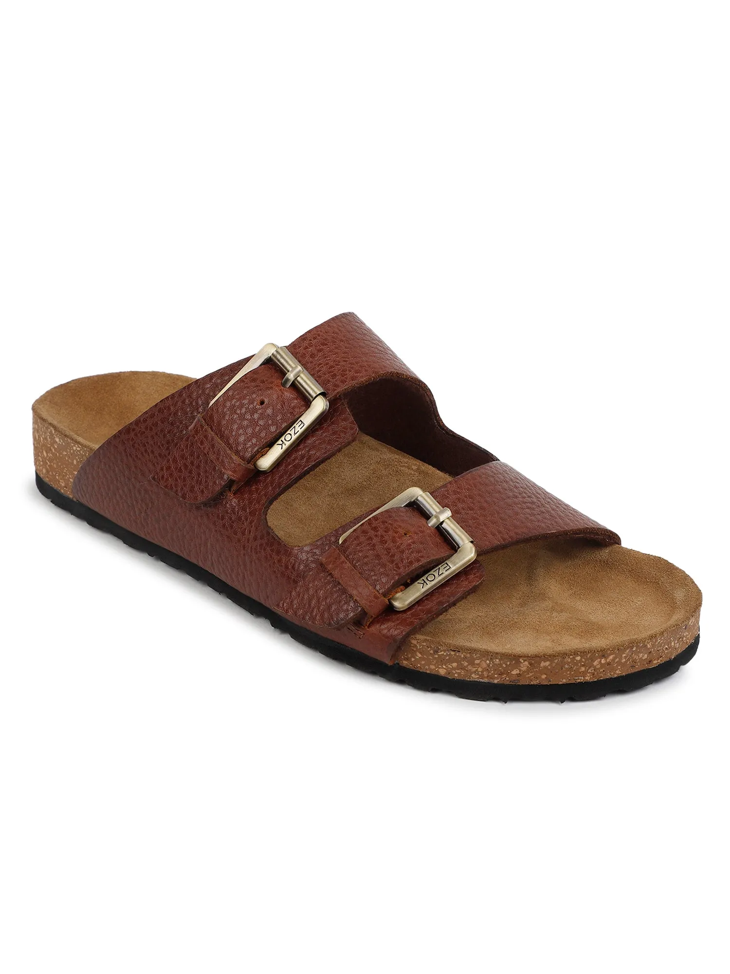 Leather Brown sandal for men