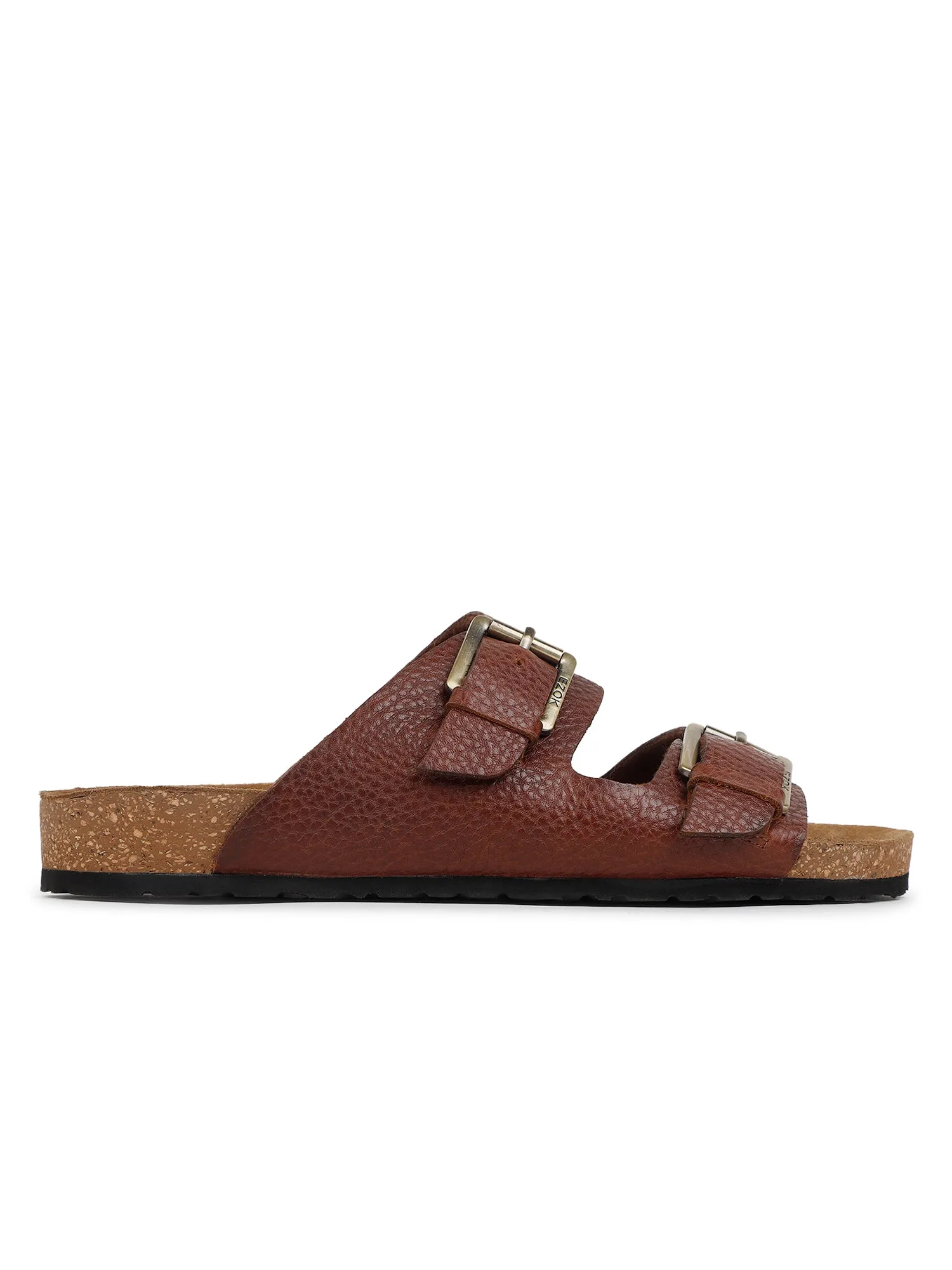 Leather Brown sandal for men