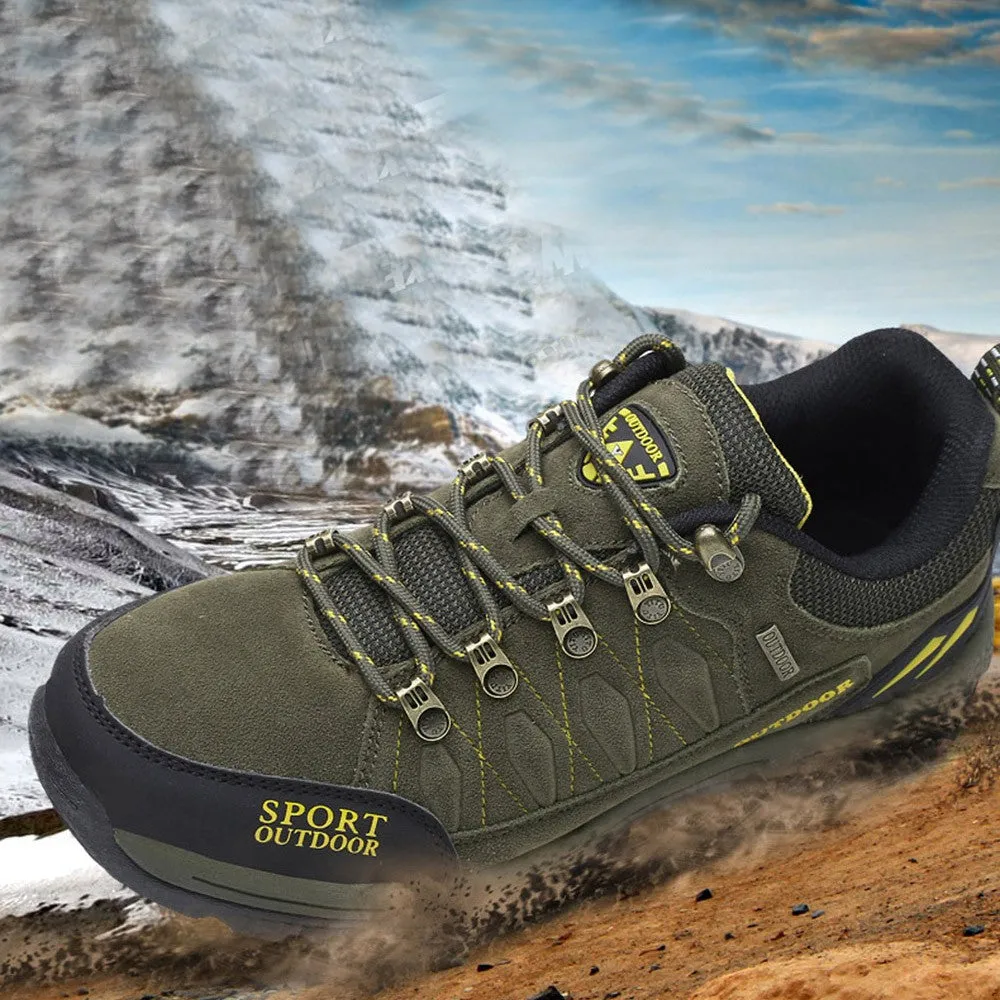 Men's Hiking Shoes Male Outdoor Shoes Hiking Antiskid