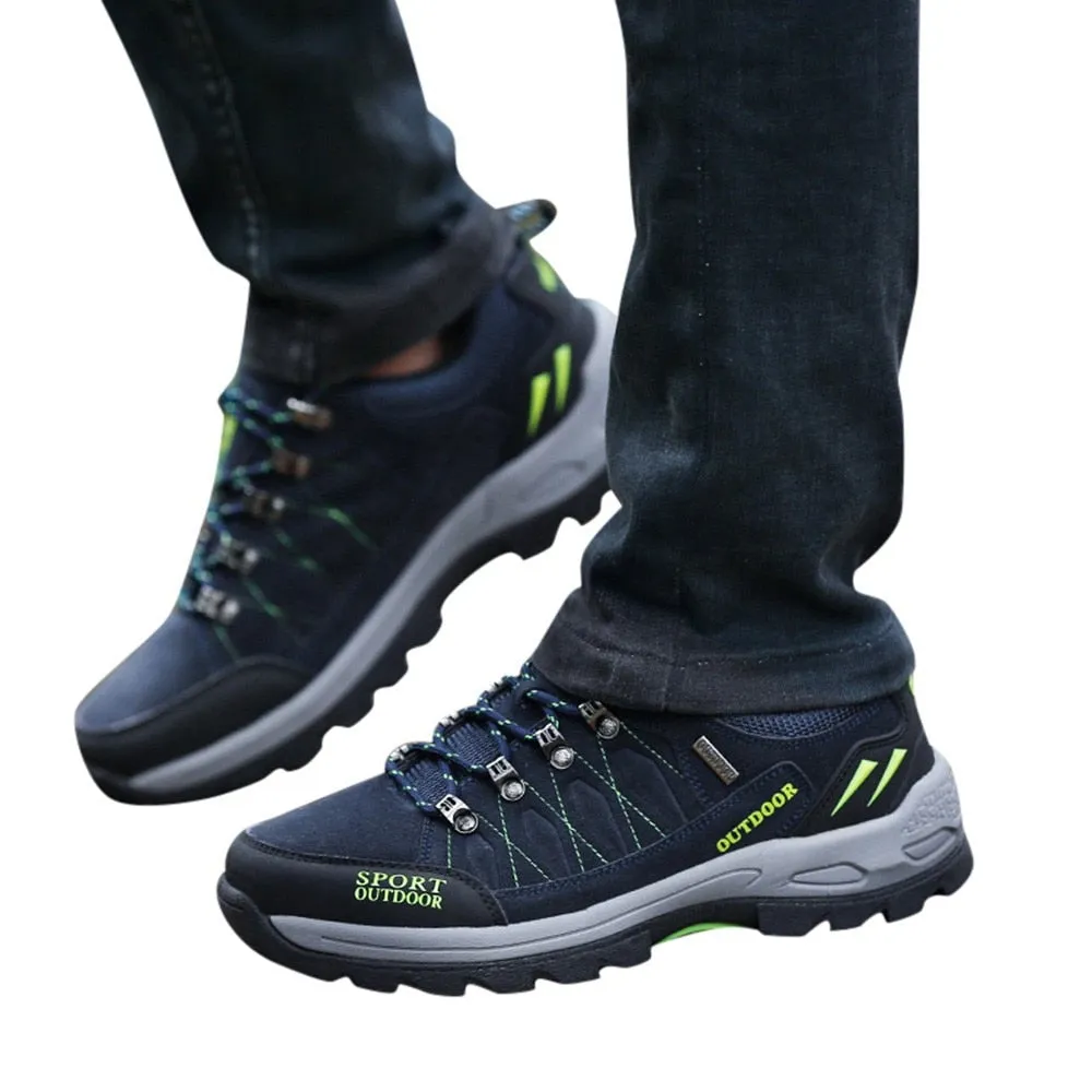 Men's Hiking Shoes Male Outdoor Shoes Hiking Antiskid