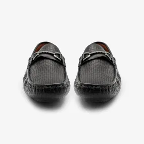 Mens Horsebit Buckle Loafers