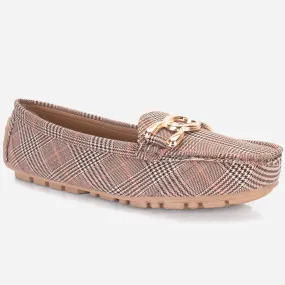 Women's "TULIP" Flat Comfy Slide In Moccasins