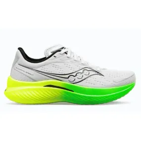 Womens Saucony Endorphin Speed 3 - White / Slime